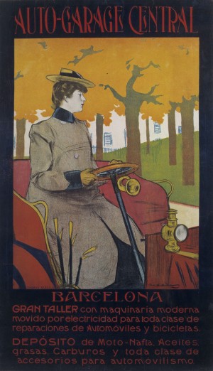 Auto Garage Central Poster